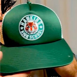 Hat Stranger Things Hawkins High School Baseball Cap New Green Fan SciFi